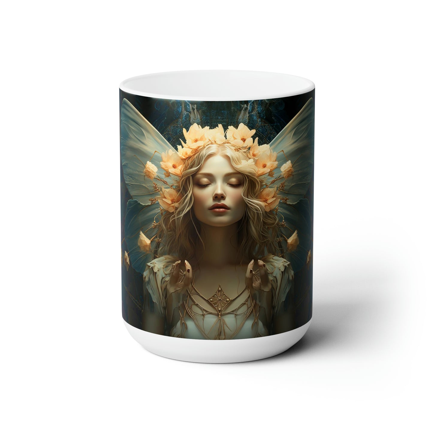 Angel Alazandra Ceramic Mug 15oz